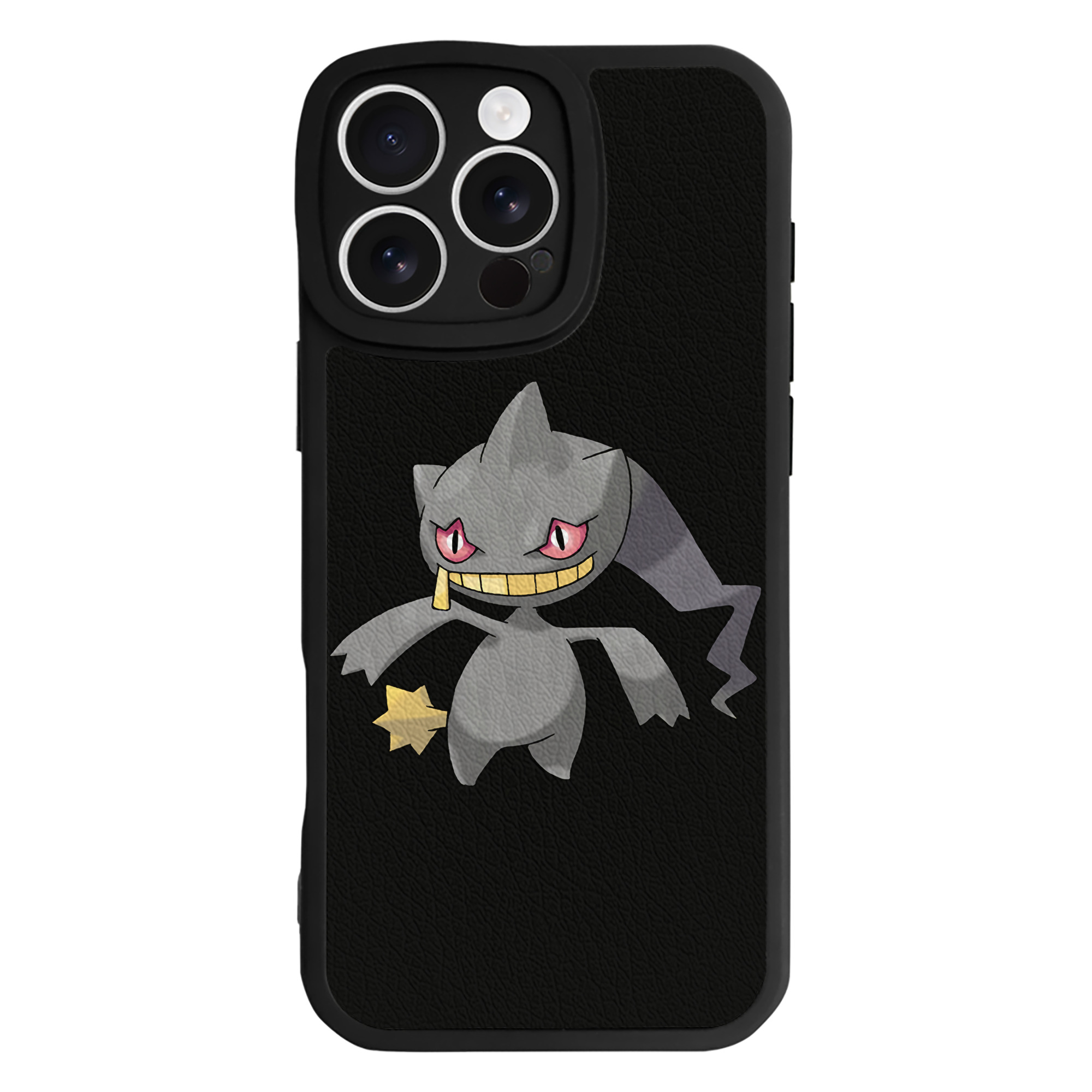 （画像用） ポケットモンスター Pokémon 【iPhone 16シリーズ対応】シリコンスマホケース（レザー調） 材質：シリコン